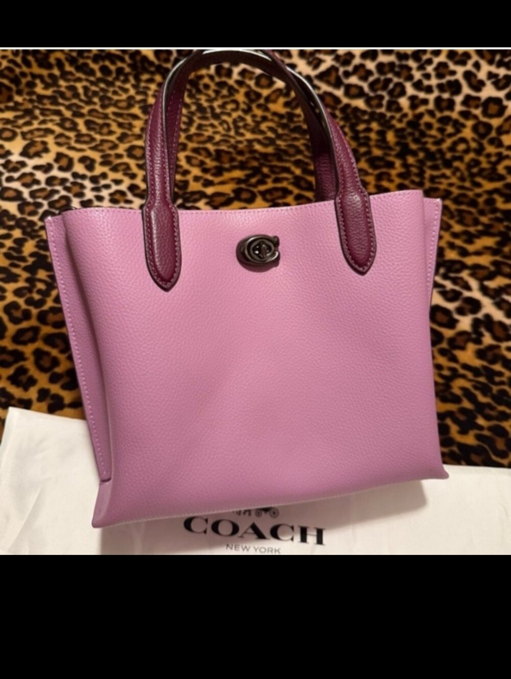 Coach willow tote/purse